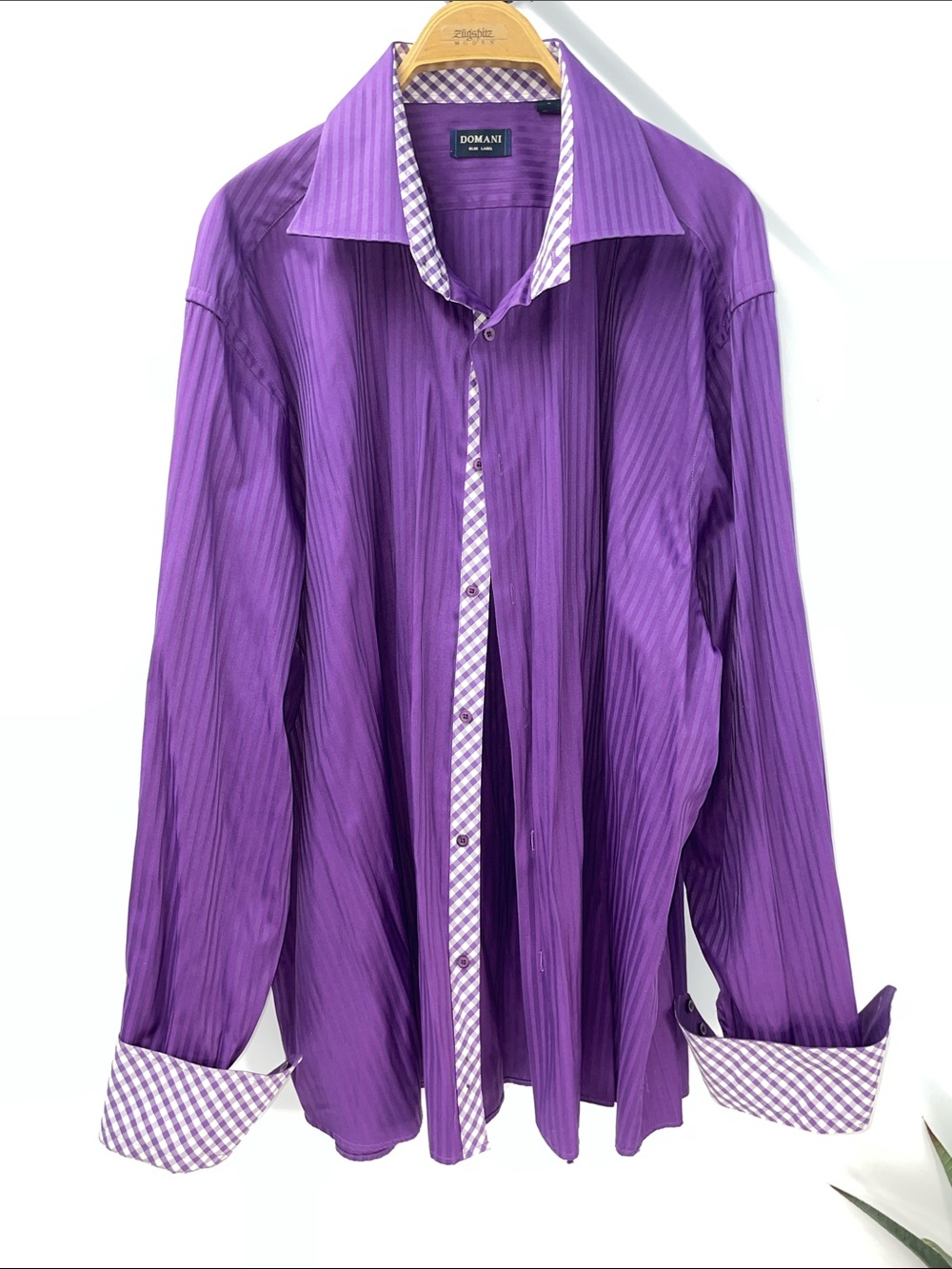 DOMANI BLUE LABEL MENS DRESS SHIRT FTL-06-172